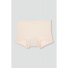 JAJU Perfect 120s Modal No-Line Boyshort Panties_Beige