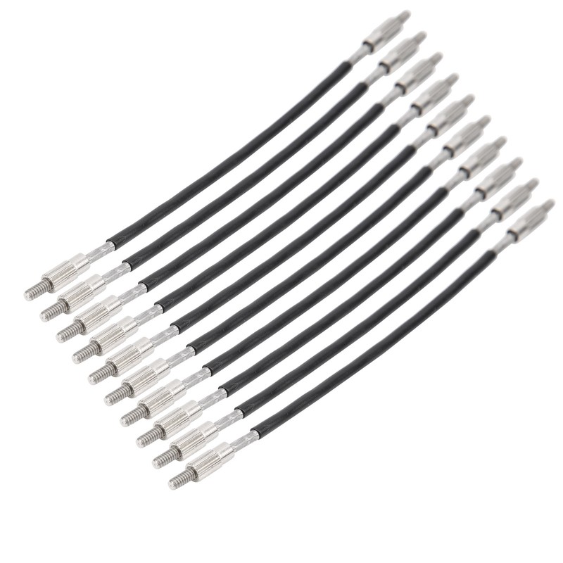 10Pcs 1/2 1/4 Violin Tailgut Tail Gut Steel Wire Tailcord