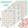 Whaline 12Pcs Spring Cotton Fabric Bundles 18 x 22 Inch
