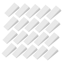 Vaguelly 50pcs Triangular Cosmetic Sponges for Makeup Soft Powder Puff for Foundation Dry Wet Use Beauty Applicators for Travel Skin-friendly and Easy to Carry