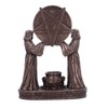 Nemesis Now Baphomet's Altar Figurine 18.5cm, Resin, Bronze, Baphomet Ornament,