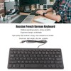 Computer Keyboards Ergonomic Design UltraThin Mini Durable Wired 78 Keys