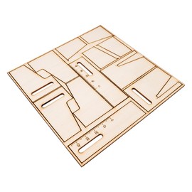 Namvo - Model Kits: Dead Eyes Fix Hand Wooden Ship Model Kit, Mooring Tool, DIY Auxiliary Tools for Classic Sailing Ship Models Made of Wood