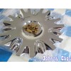 VOGUE Wheels NEW CHROME w/ GOLD EMBLEM Center Cap #