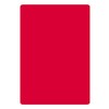 Kyoei Plastic Underlayment, Transparent Color, A4, Red NO.1377-R