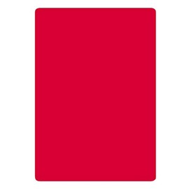 Kyoei Plastic Underlayment, Transparent Color, A4, Red NO.1377-R