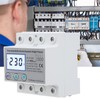 Adjustable Voltage Protector 3-Phase LCD Multifunctional Self-Resetting STVP-932 230v 400VAC(80A