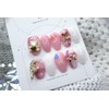 Handmade nail tips - Roly Poly - Almond / 수제네일팁