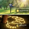 YULIANG Solar Rope Lights,66FT 200LED Solar String Lights Outdoor Waterproof