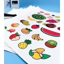 Papel Vinilo InkJet Blanco Mate 20 Hojas A4 Resiste Agua