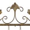 Deco 79 Metal Floral Home Wall Decor Embossed Wall Sculpture