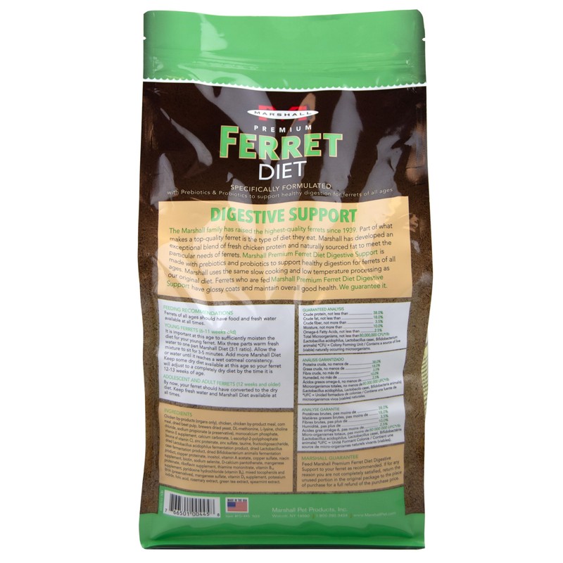 Marshall Pet Products Digestive Support Premium Diet 4 lb Bag