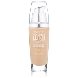 L'Oreal Paris True Match Lumi Healthy Luminous Makeup, W5 Sand Beige, 1 fl; oz.