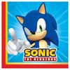 Procos - Decorazione per compleanno Sonic, 52 pezzi, piatti, bicchieri