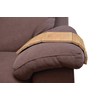 Apollo The Housewares Brand Organiser Snack Flexible Wooden Sofa ARM