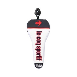Cox Sportif LG5SHC30M Men's Headcover, For Fairway Woods, 6.8 fl oz (200 cc), Magnetic Type, Dial Type, Golf, WH00 (white)