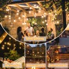 BYIZO LED Outdoor String Lights with 20 Shatterproof Edison Bulbs,