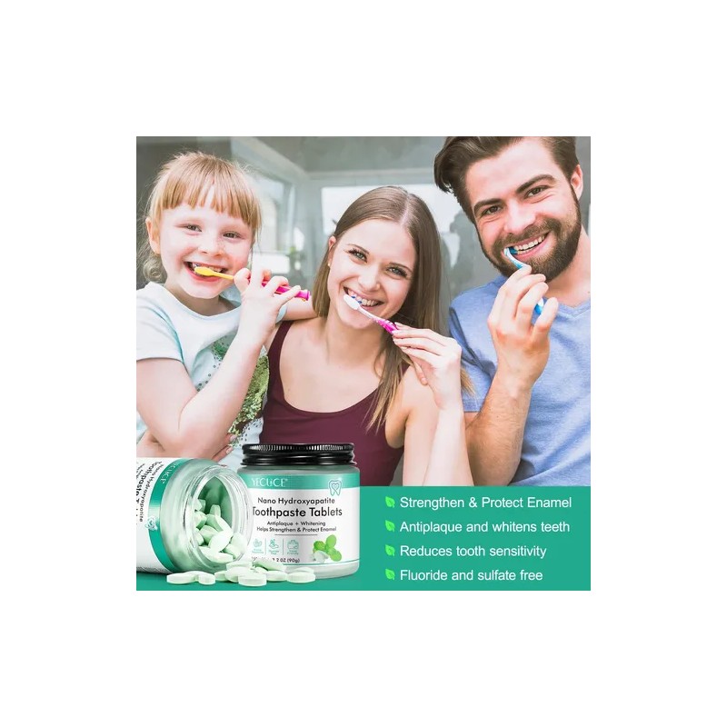 Toothpaste Tabs Generic 150 Nano Hydroxyapatite Tablets