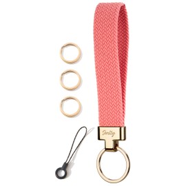 SENLLY Wristlet Lanyard, Stretchy Keychain Holder, Original Elastic Anti-Drop Design Keyring