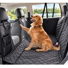 Dog Car Seat Cover for Back Seat – Waterproof Polyester