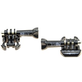 2x PROtastic Quick Release Buckle & Thumb Screw for Gopro Hero/SJCAM Action Cameras (Cycling, Climbing Helmets etc)