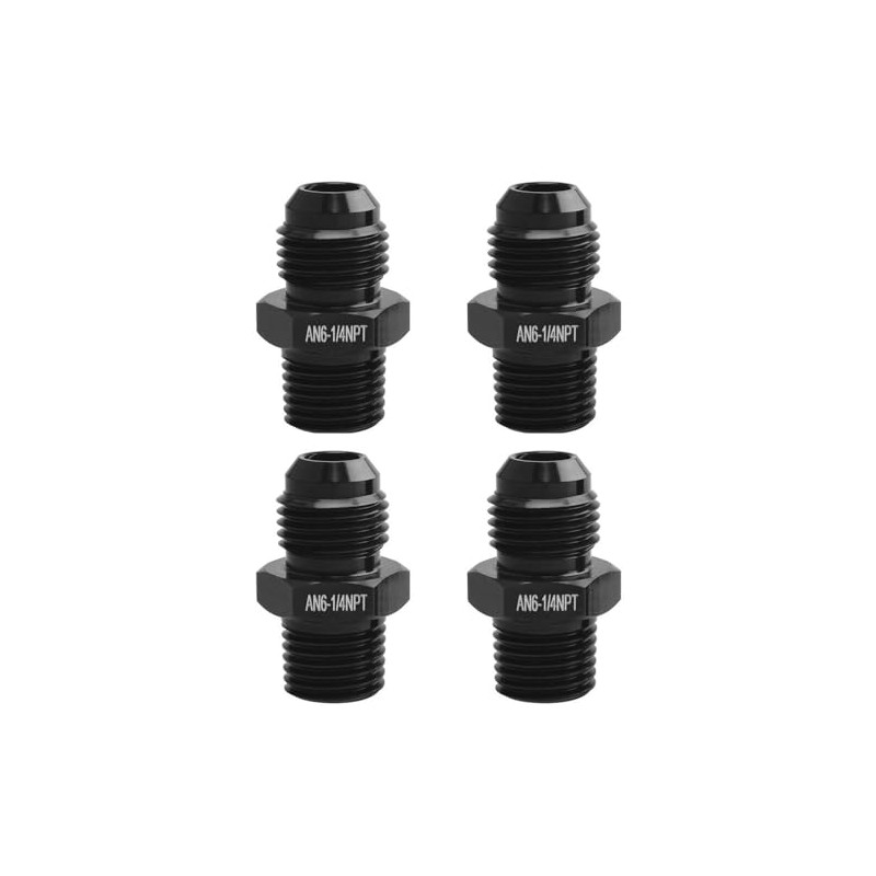 6AN - Adaptador de montaje de tubería macho a 1/4