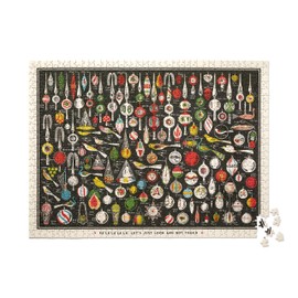 Brass Monkey FA La La La La 1000 Piece Puzzle from Brass Monkey - 27" x 20" Holiday Jigsaw Puzzle, Vintage Design, Thick and Sturdy Pieces; Challenging Puzzle for Adults