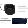 JILINWEI Ankle Workout Straps for Tonal Gym Machine, Black Adjustable