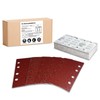 GEOGIEEW 30 PCS Sanding Sheets, 93 x 185 mm 8