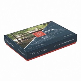 Galison Frank Lloyd Wright Fallingwater 2 Sided 500 Piece Puzzle