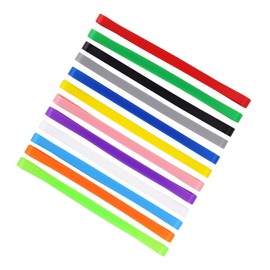 12 Pieces 5.5 Inch Rubber Bands Silicone Rubber Band Large Elastic Bands Big Rubber Bands for Wrapping, Office, Cooking, Exercise, Books Colorful Heavy Duty Rubber Band (12 Colors)
