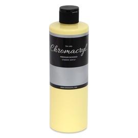Chromacryl Students' Acrylics - Pastel Yellow, 16 oz Bottle