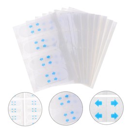 Baluue 80pcs Face Shaper Stickers Facial Tool Makeup Face Lifting Tools Makeup Lift Tools Face Stickers Invisible Chin Patch Face Lifting Sticker Face Lifting Patch Tape Blue