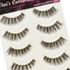 Vivis False Eyelashes, 5 Pairs 3D Eyelashes Natural Faux Mink