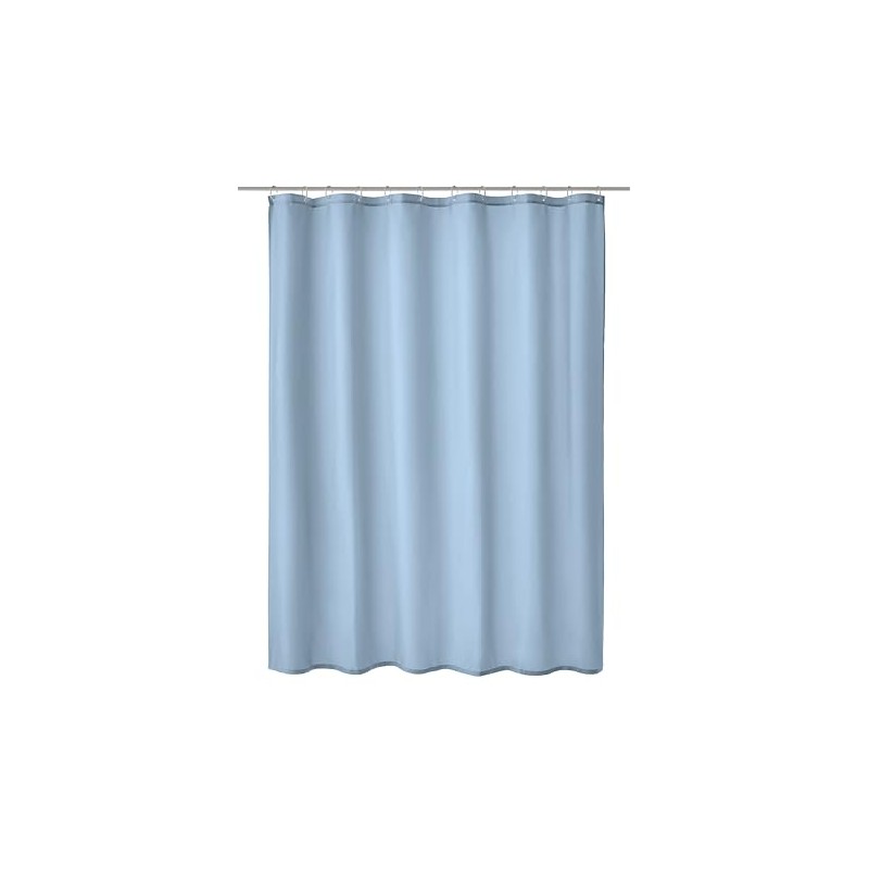 Kleine Wolke Kito Shower Curtain, 100% Polyester, Azure, 180 x