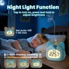 Aokpsrt Elephant Alarm Clock with Night Light for Kids –