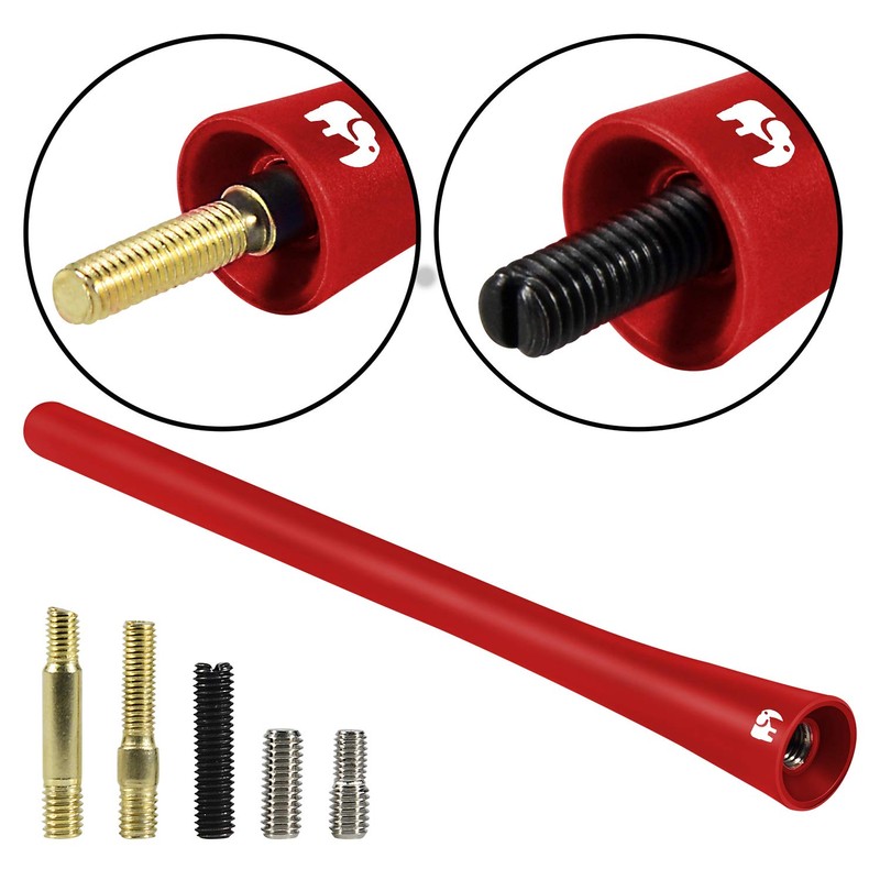 ONE250 7" inch Flexible Rubber Antenna, Compatible with GMC Sierra