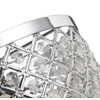 Modern Sparkly Ceiling Pendant Light Shade with Clear Beads by