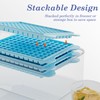 Mini Ice Cube Tray for Freezer: GGUW Nugget Ice Cube