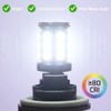 Makergroup S8 3156 Wege LED Bulbs, S-8 3156K Plastic Base