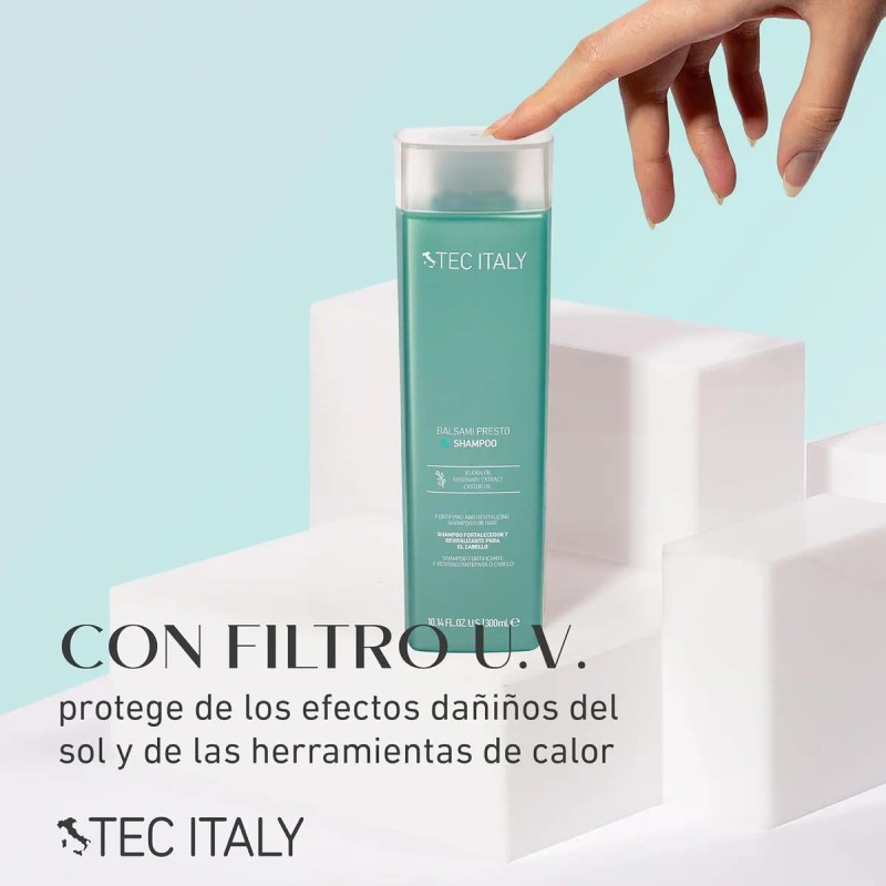 Shampoo Tec Italy Balsami Presto Revitalizante 300 Ml
