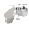 40X Full Metal Illuminated Jewelry Loop Magnifier, XYK Pocket Folding