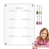 Clear Planning Whiteboard | Magnetic Dry Erase Board for Planning