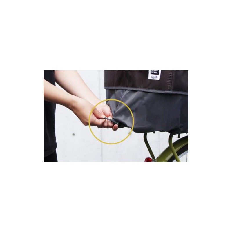 Okubo Seisakusho Maruto Pickup Back Basket Cover 2 Brown