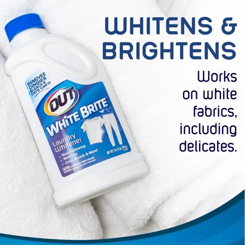 Out White Brite Laundry Whitener, 28 oz
