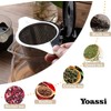 Yoassi 2 Pack Tea Infuser, 304 Stainless Steel Tea Filter