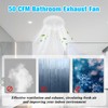 V2262-50 7 Inch Bathroom Exhaust Fan, 1.0 Sones, 50 CFM
