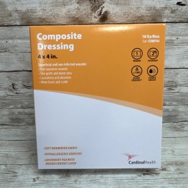 Cardinal Health Composite Wound Dressing Cardinal Health Wound Care 4" x 4" - 10ea *See Date*