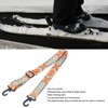 4pcs Ski and Snowboard Boot Carrier Strap Adjustable Thickened Nylon