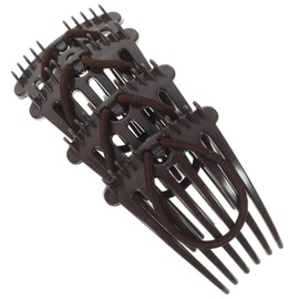 Gatuida 4Pcs Women Hair Side Combs Ponytail Holders for Weddings and Everyday Use Lightweight Hair Combs for All Hair Types Easy to Use Hair Accessories for Women